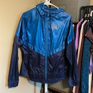Nike Windrunner Jacket Sz Medium Navy Blue